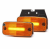 LED Side Marker Amber with bracket . Neon effect.12/24v