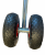 Jockey Wheel Pneumatic Twin Tyre 48mm 200 kg NWL