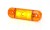 Slimline Led Amber Marker 12/24v