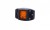 Led Amber marker lamp with protective rubber surround 12/24v