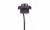 Red round marker Lamp with curved pipe bracket   12-24v