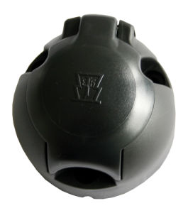 Heavy Duty 7 pin plastic socket - Made in Germany