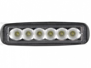 LED Flat Work Light Bar, 165mm, 1500 Lumens 10-30V