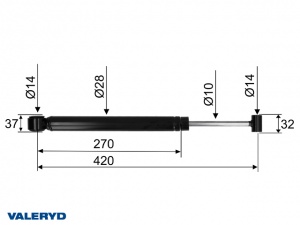 Damper  for Al-ko Kober 351VB couplings