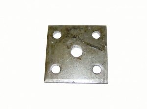 5 HOLE U BOLT SPRING MOUNTING PLATE 50MM