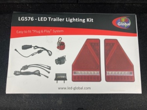 Led Trailer kit with number plate lamp