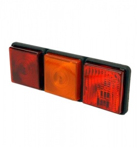 12V Triple Module Lamp Stop/Tail/Indicator/Fog - Trucklite 313/01/00