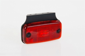 LED red marker with bracket . 4 x leds.12/24v (ft019ck)