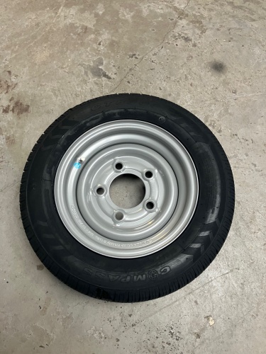 155/70 R12 C, 5 on 140mm PCD rim. - Trailerspares.ie