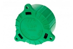 Green cap for 8/13 pin plastic plugs (mp1280)