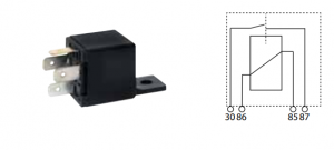 4 Pin 12V Relay - 30 amp