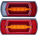 Led Tail lamp pair with Fog and Reverse