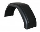Plastic mudguard suitable for 13/14 inch wheels