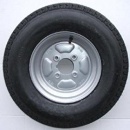 5.00-10, 4 ply, 4 on 4'' PCD wheel assembly