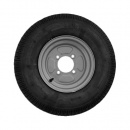 5.00-10, 4 stud wheel assembly 115mm