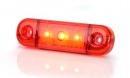 Slimline Led Red  Marker 12/24v