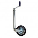 MP9723  Jockey Wheel 42mm smooth, Heavy duty, no clamp.