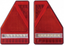 Led Tail Lamp Pair - 5 Function with Built In Smart Resistor