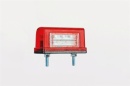 2 x 12-36v Led Number plate lamps with built in rear marker