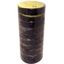 Black insulating tape, 19mm x 20 Mtr Roll - 10 pack