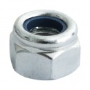 M16 NYLOC NUT STEEL ZINC PLATED, TYPE P