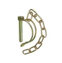 Ifor Williams Linch Pin & chain 10mm P1096