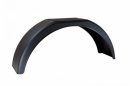 Deluxe Round Plastic mudguard suitable for 13 inch wheels