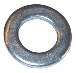 M8 MILD STEEL FORM A FLAT WASHER  ZINC PLATED